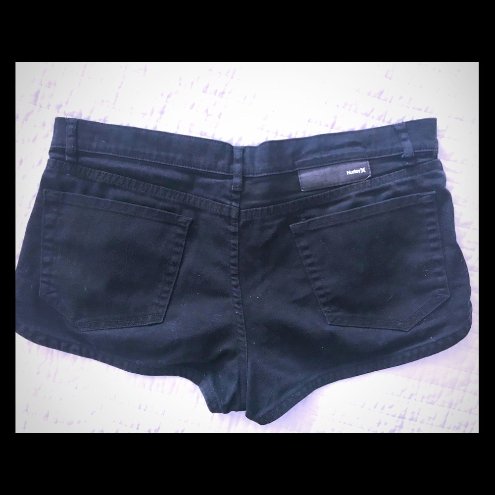 Hurley Black Short Shorts